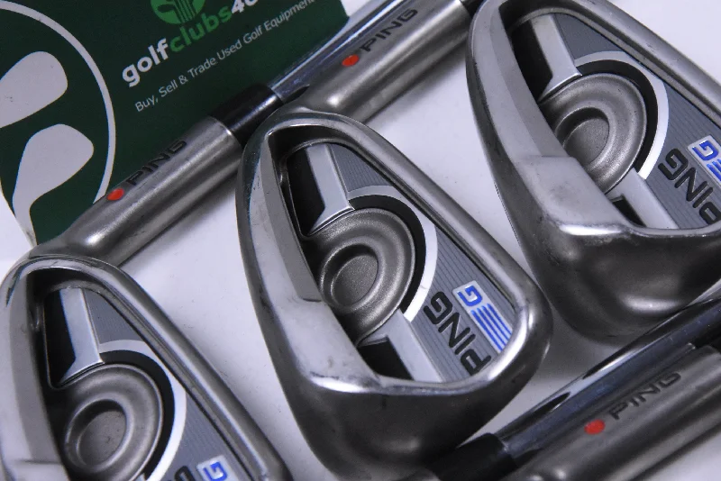 Ping G Series Irons / 5-PW / Red Dot / Regular Flex Ping CFS Distance Shafts