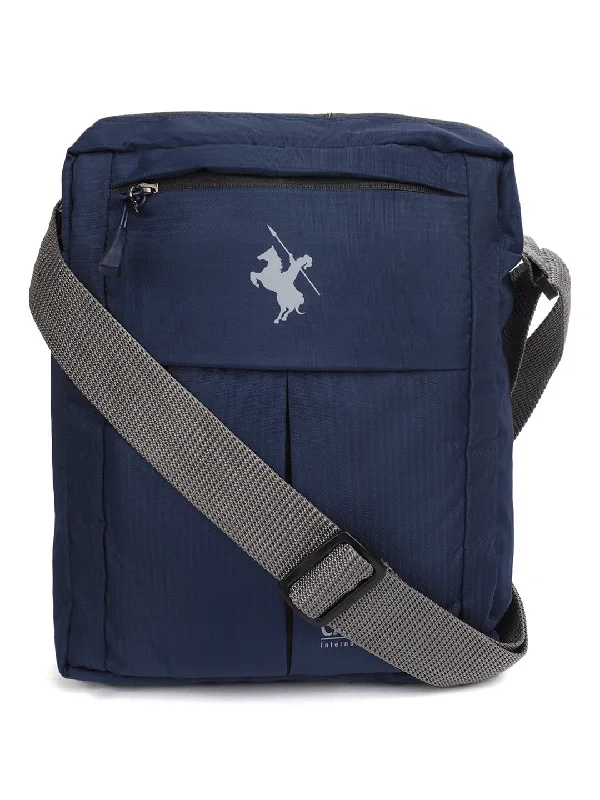 Unisex Blue Sling Bag