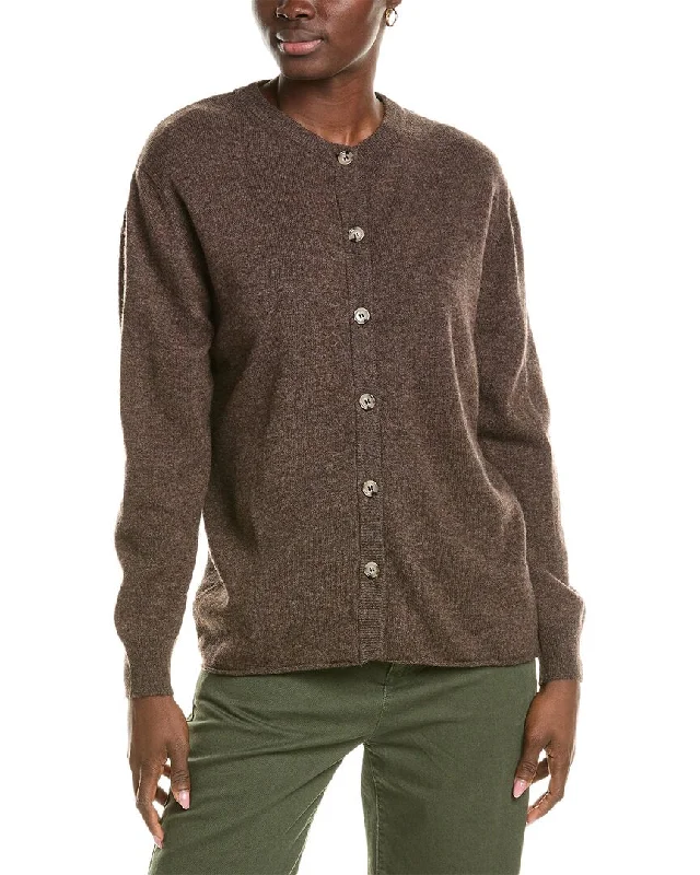 Brodie Cashmere Wool & Cashmere-Blend Oversized Cardigan