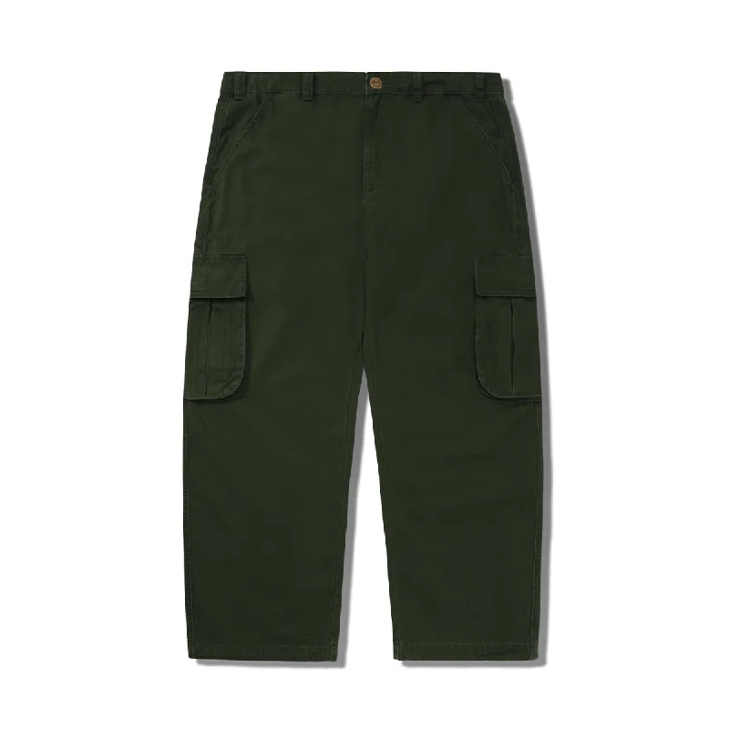 Butter Field Cargo Pants - Forest Green