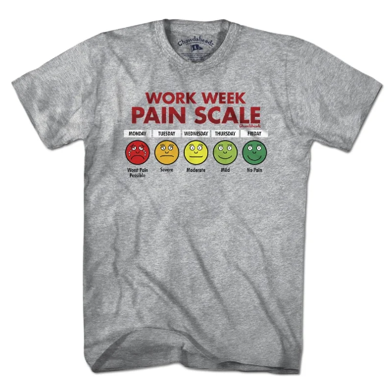 Work Week Pain Scale T-Shirt