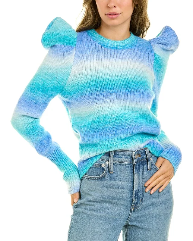 Design History Puff Sleeve Sweater