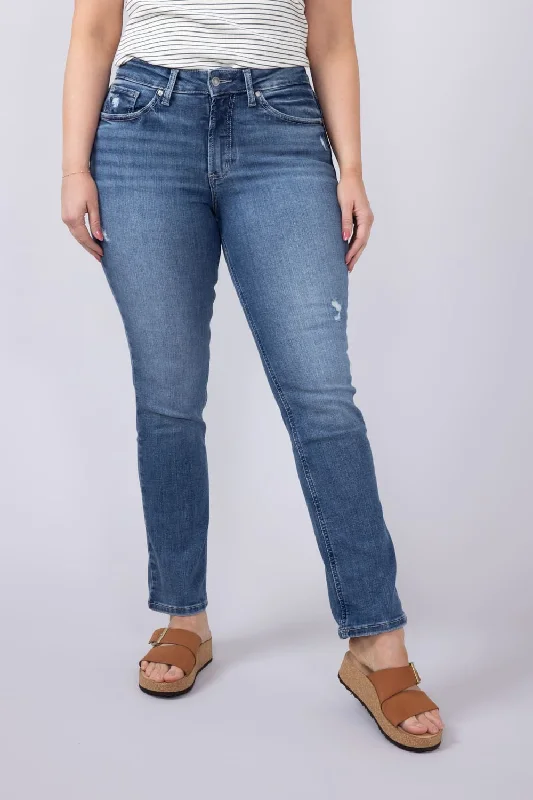 Silver Jeans Avery Straight High Rise Jeans for Women | L94443EAE286