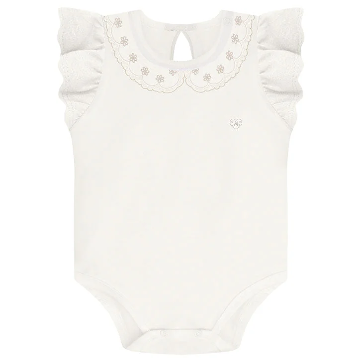 Girls Lace Collar Bodysuit (Click for colors)