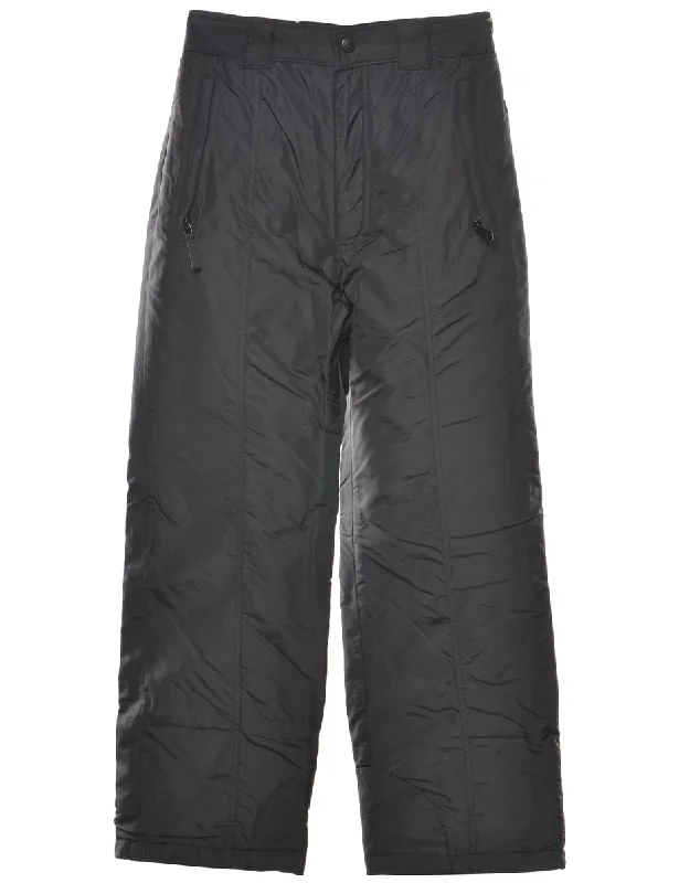 Columbia Classic Black Ski Trousers - W26