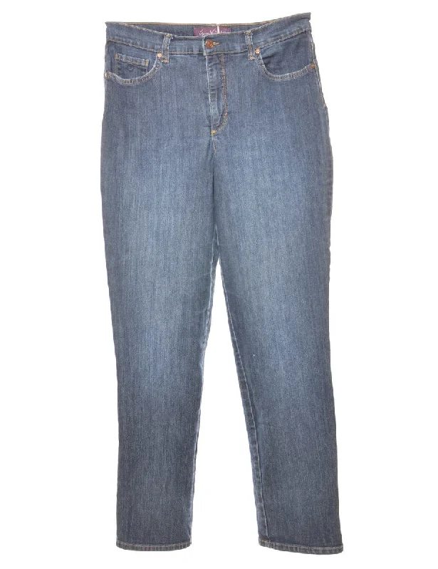 High Waist Tapered Jeans - W30 L31