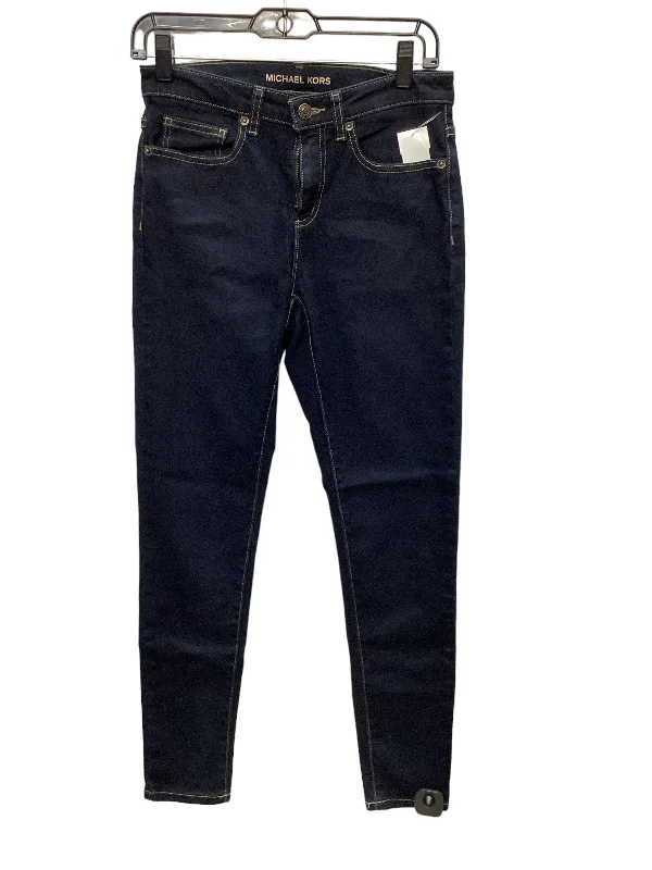 Blue Denim Jeans Skinny Michael Kors, Size 6