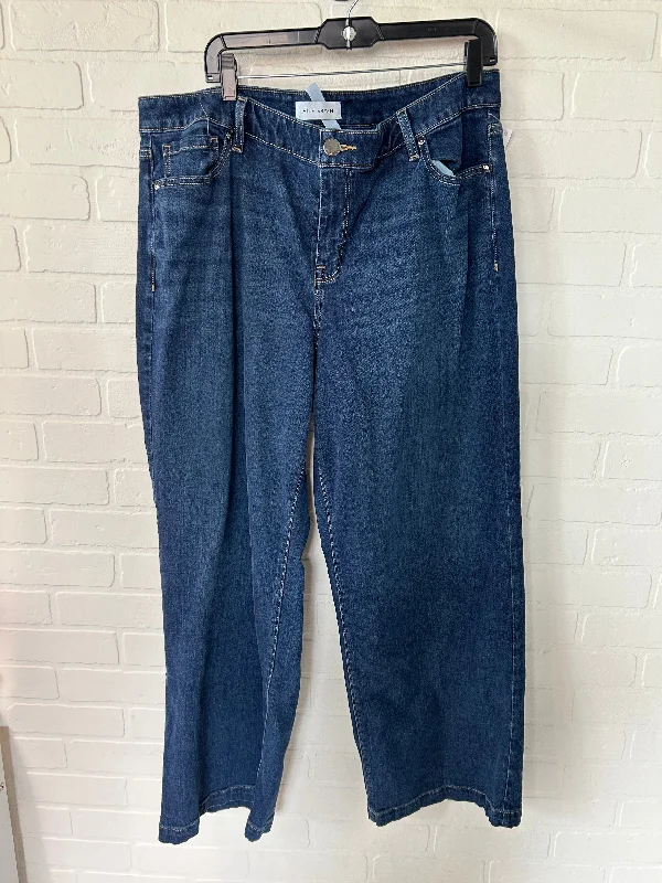 Blue Denim Jeans Straight Lane Bryant, Size 18