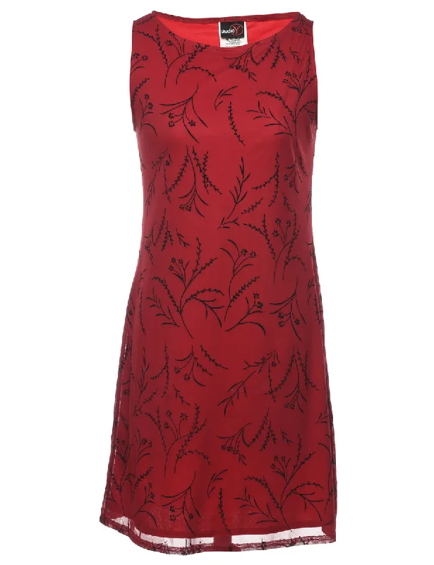 Devore Design Red Mini Dress - S