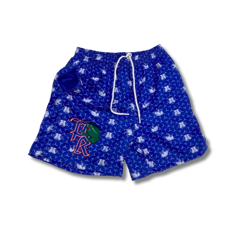 PR Coquí  "Royal Blue"Mesh Shorts